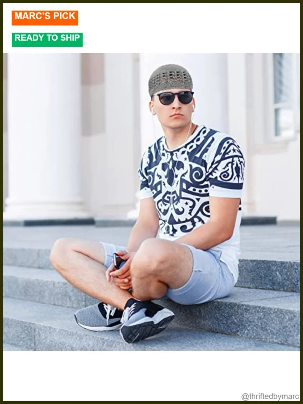 6 Pack Stretchy Knit Beanie Skull Cap Polyester Crochet Hat for Outdoor